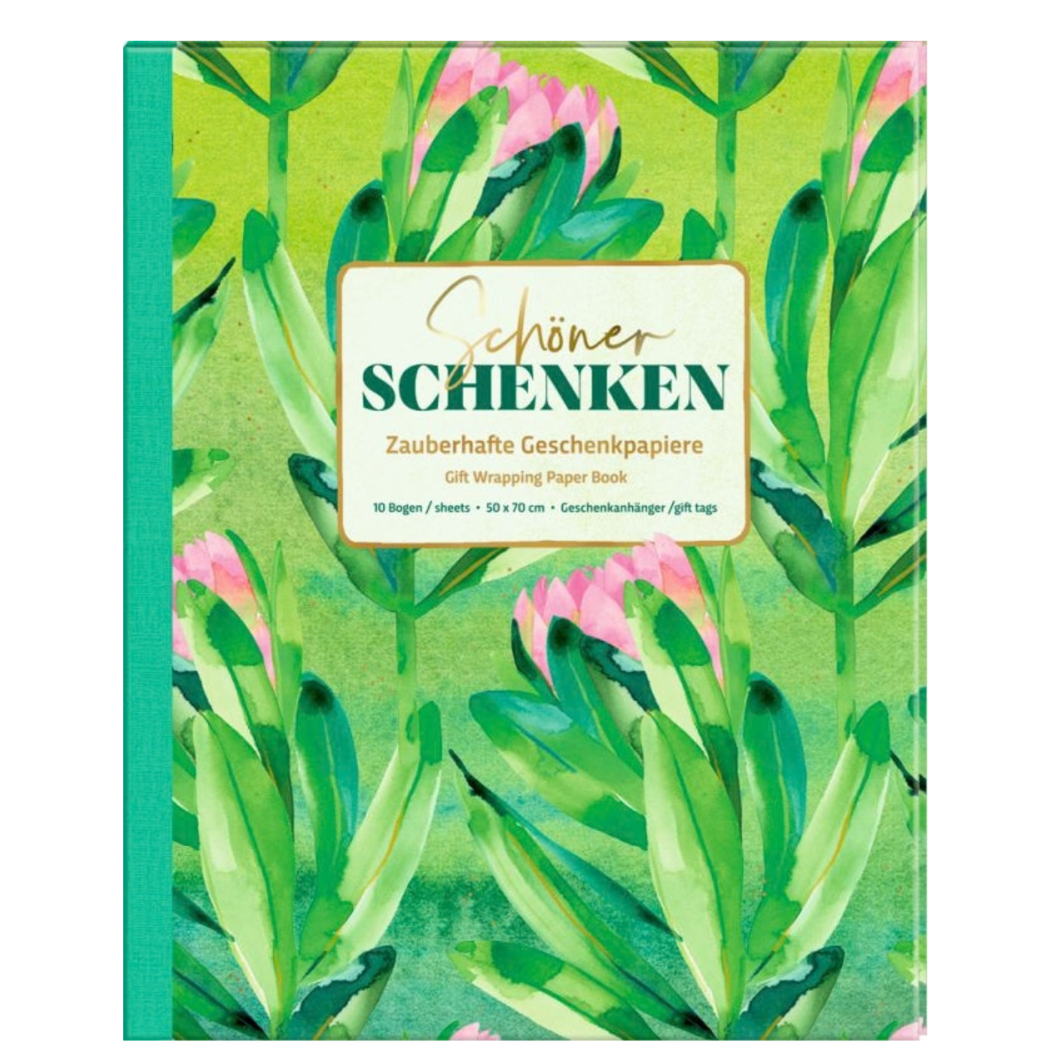 Libro para envolver regalos  About green