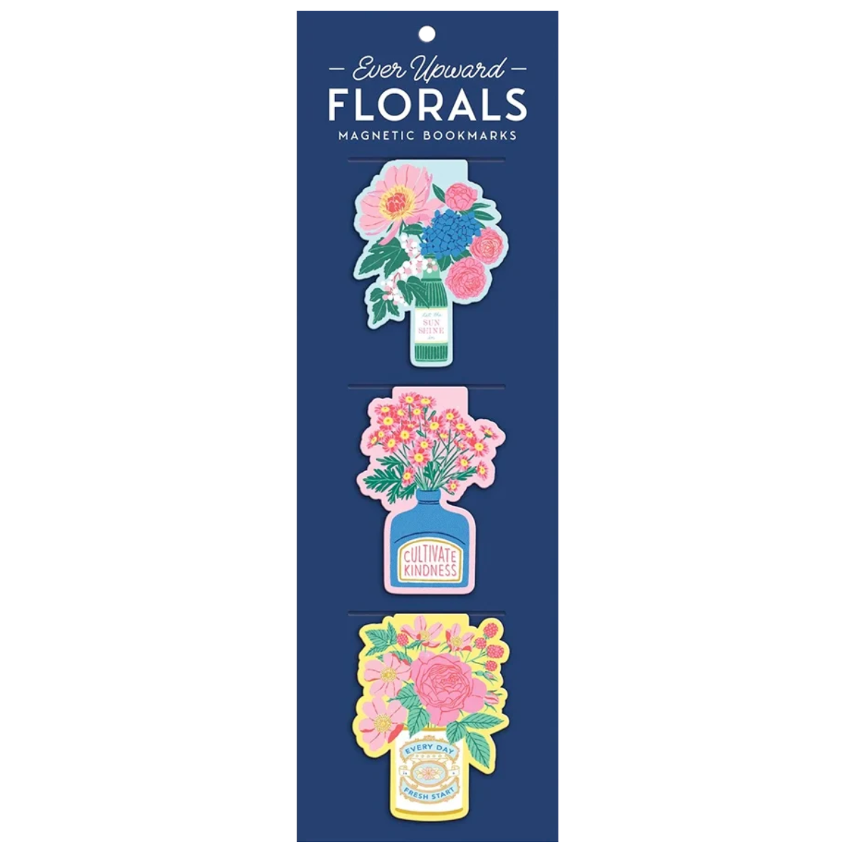 Marcapáginas Ever Upward Florals Shaped