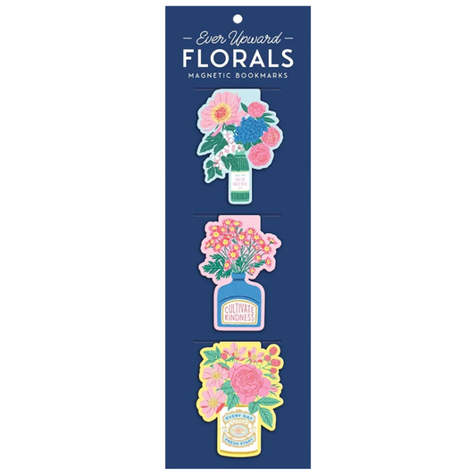 Marcapáginas Ever Upward Florals Shaped