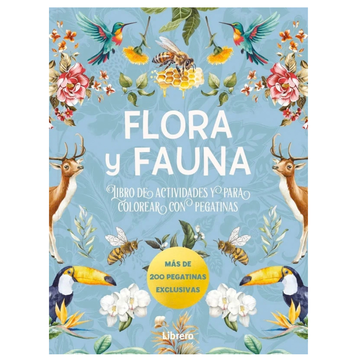 Libro de manualidades Flora y fauna