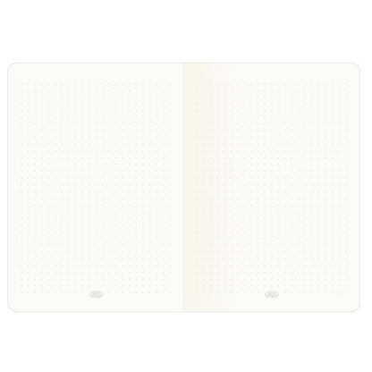 Libreta tapa blanda  Jardin campestre - Apricot