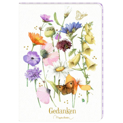 Libreta de notas tapa blanda Garden Love