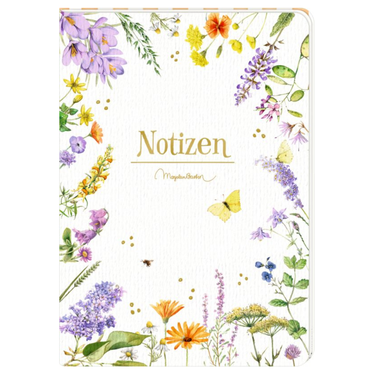 Libreta de notas tapa blanda Garden Love