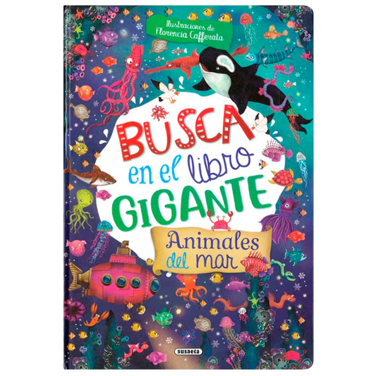 Busca en el libro gigante - Animales del mar