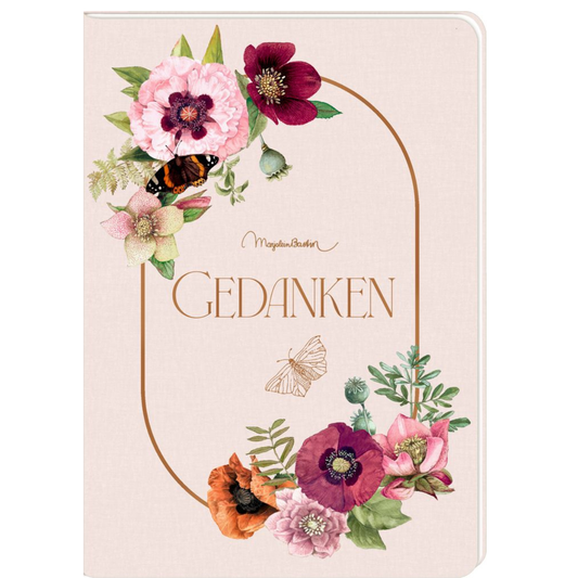 Libreta de notas tapa blanda Magia Floral