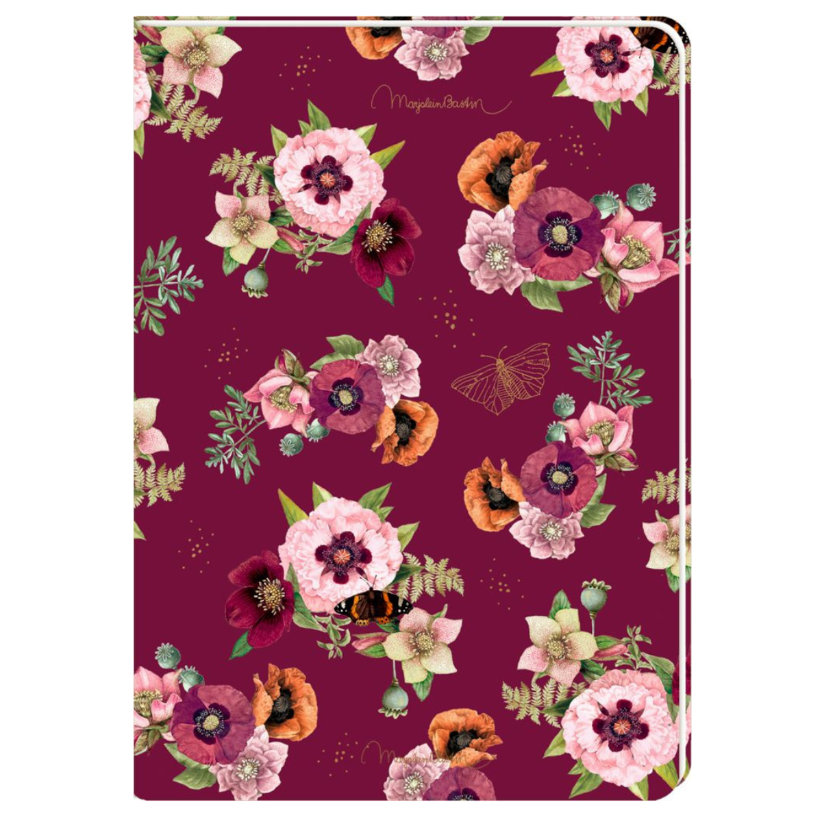 Libreta de notas tapa blanda Magia Floral
