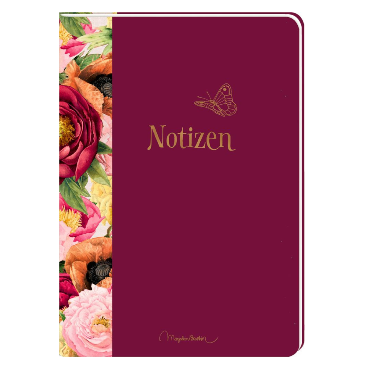 Libreta de notas tapa blanda Magia Floral