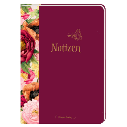 Libreta de notas tapa blanda Magia Floral
