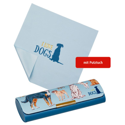 Estuche de lentes I love dogs