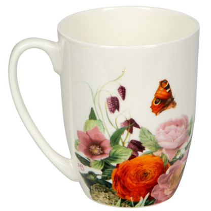 Taza de porcelana "Magia Floral"