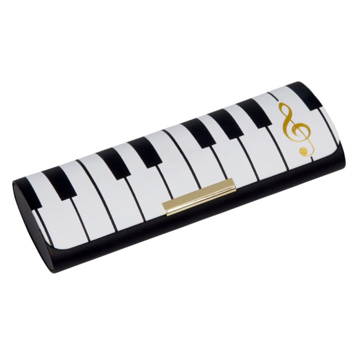 Estuche de lentes con paño de limpieza Teclado musical