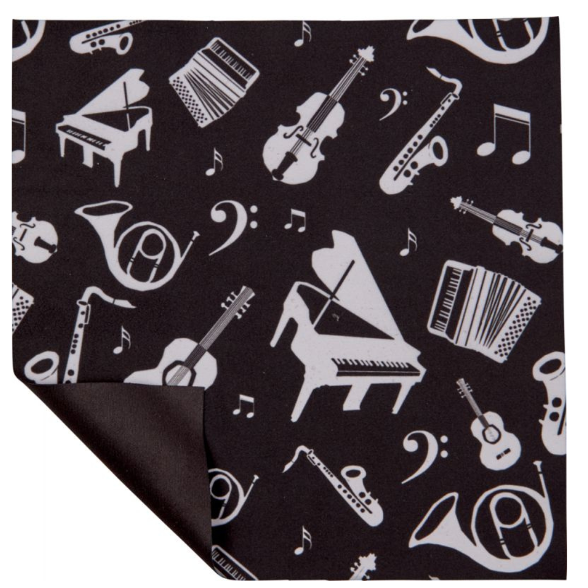 Estuche de lentes con paño de limpieza Teclado musical