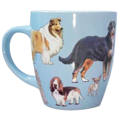 Mug porcelana I love dogs