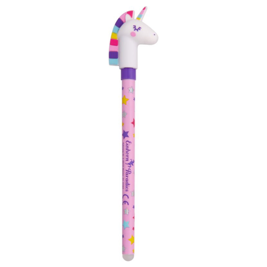Lápiz gel borrable Unicornio paradise