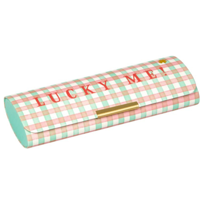 Estuche de lentes con paño de limpieza Lucky Me
