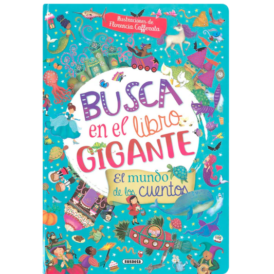 Busca en el libro gigante El mundo de los cuentos