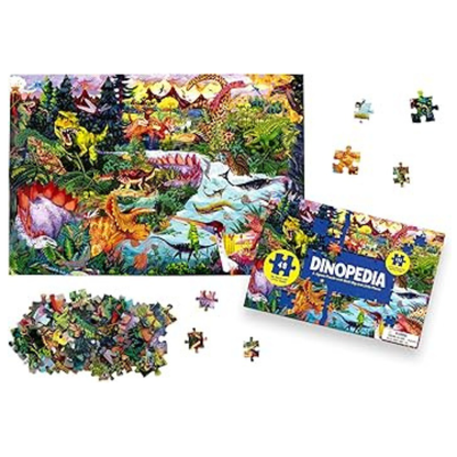Puzzle Dinopedia 180 piezas