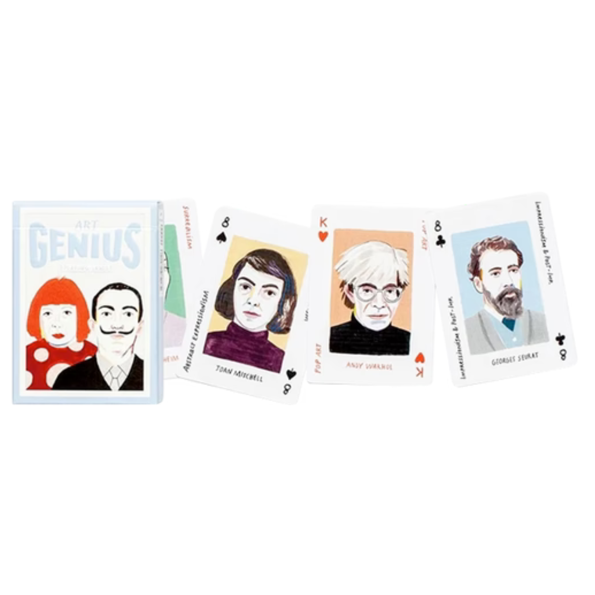 Juego de Naipes Genius art