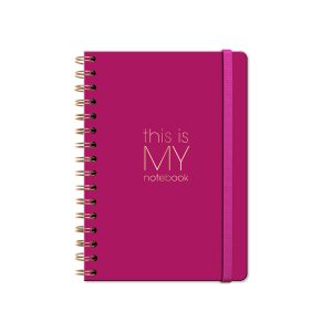 Cuaderno mediano Ecocuero My Notebook Colores