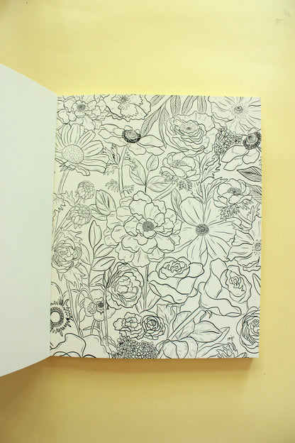 Libro para colorear Florapia