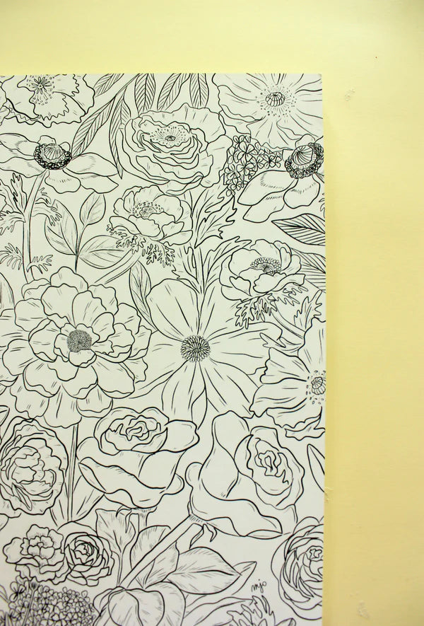 Libro para colorear Florapia