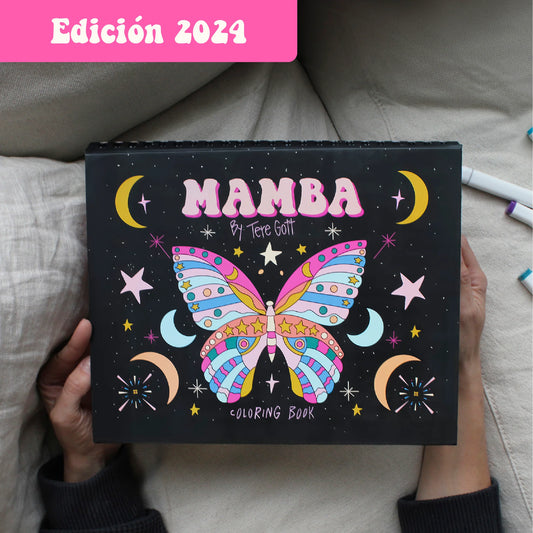 Libro para colorear Mamba