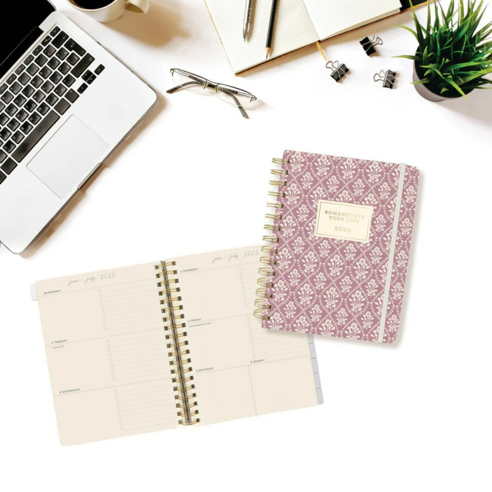 Agenda 2026 Print Floral 18 Meses