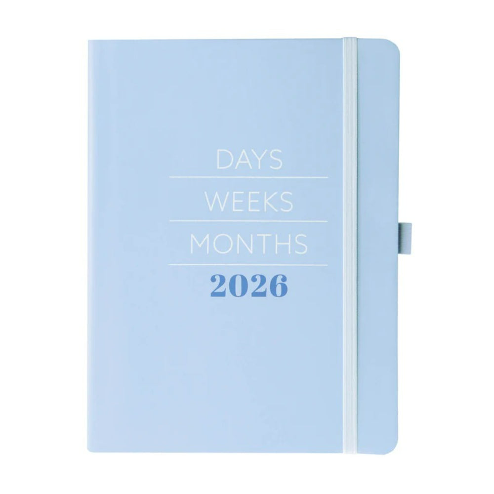 Agenda 2026 Blue Modern 18 Meses