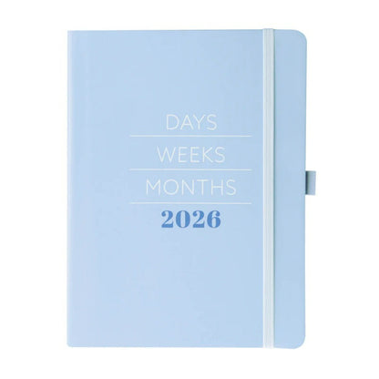 Agenda 2026 Blue Modern 18 Meses
