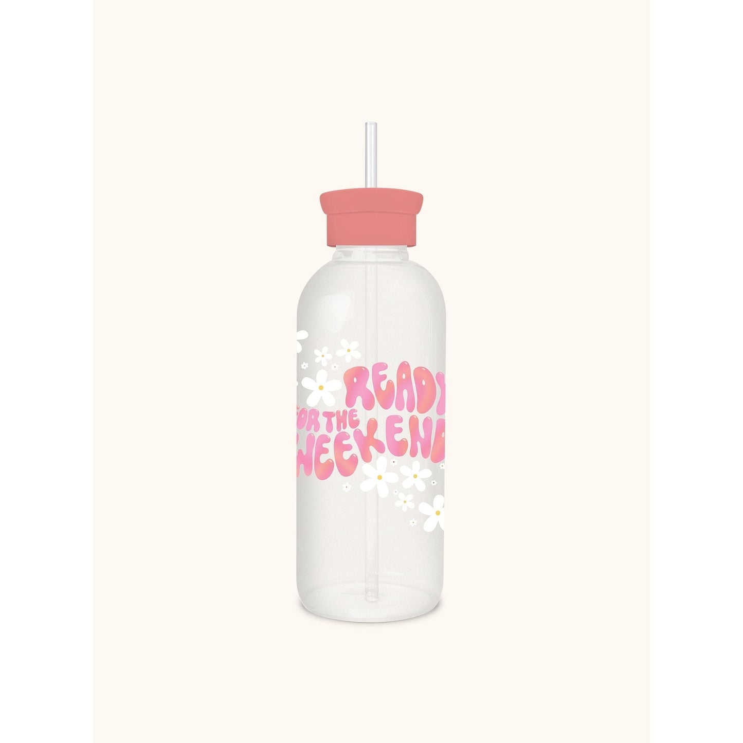 Botella de Vidrio Get Ready for the Weekend