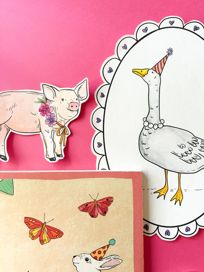 Libro para colorear Fiestanimal