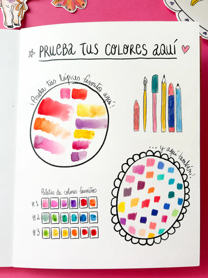 Libro para colorear Fiestanimal