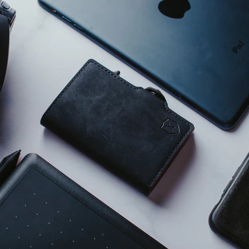 Billetera De Luxe Black & Gold  Xclusive