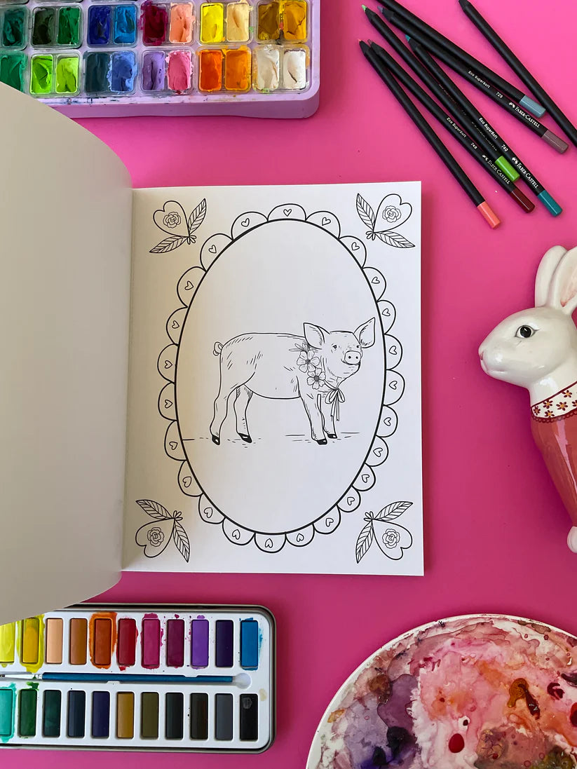 Libro para colorear Fiestanimal