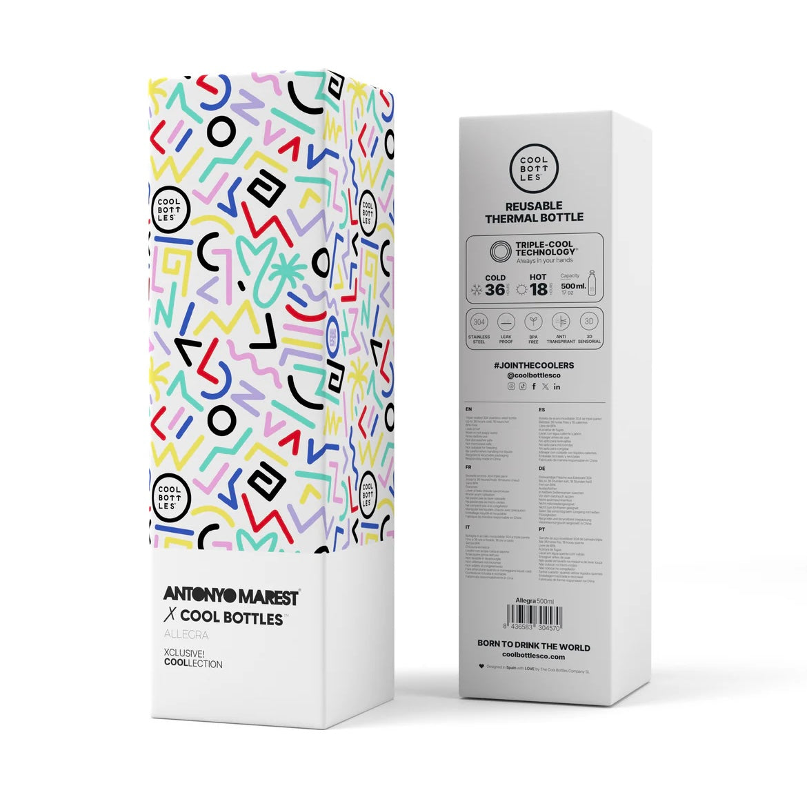 Botella Térmica  Allegra - Antonio Marest 500 ml