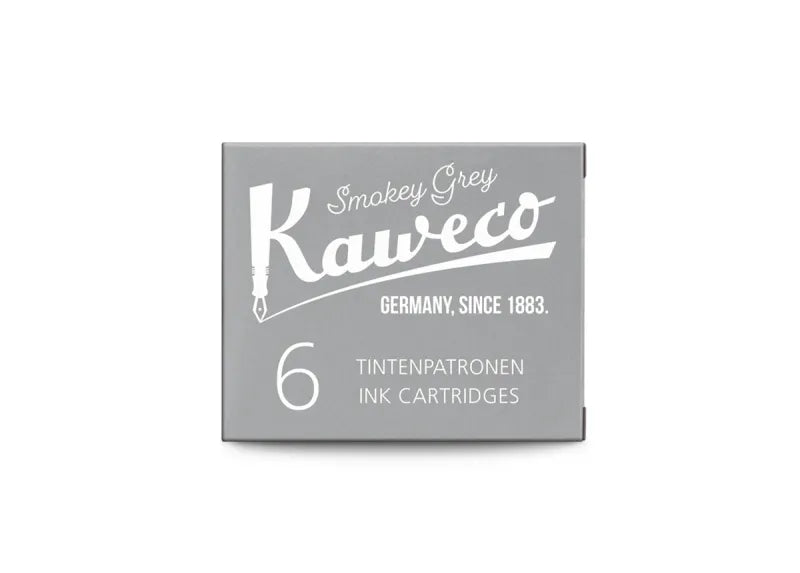 Cartuchos de tinta Kaweco Smokey grey