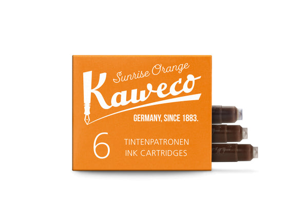 Cartuchos de tinta Kaweco Sunrise Orange