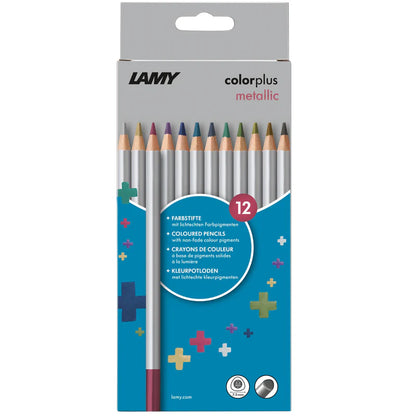 Set de  Lápices de colores metálicos ColorPlus
