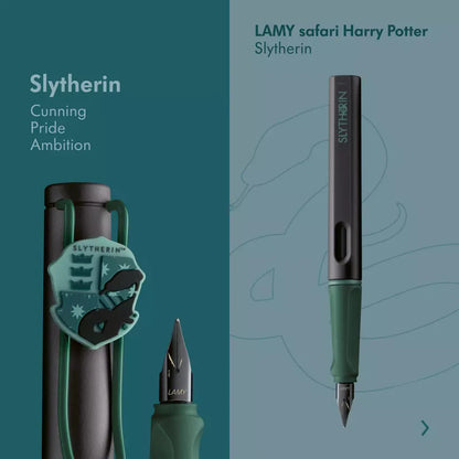 Pluma estilográfica Lamy Safari Harry Potter Slytherin