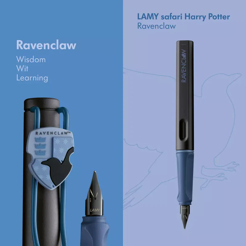 Pluma estilográfica Lamy Safari Harry Potter  Ravenclaff