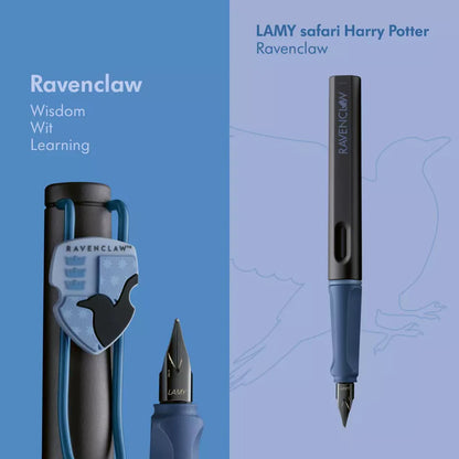 Pluma estilográfica Lamy Safari Harry Potter  Ravenclaff