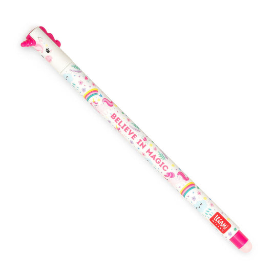 Bolígrafo Tinta Rosada Borrable - Unicornio