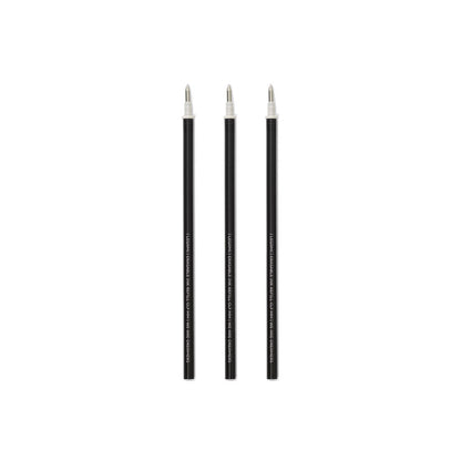 Repuestos bolígrafo de gel borrable negro