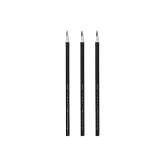 Repuestos bolígrafo de gel borrable negro