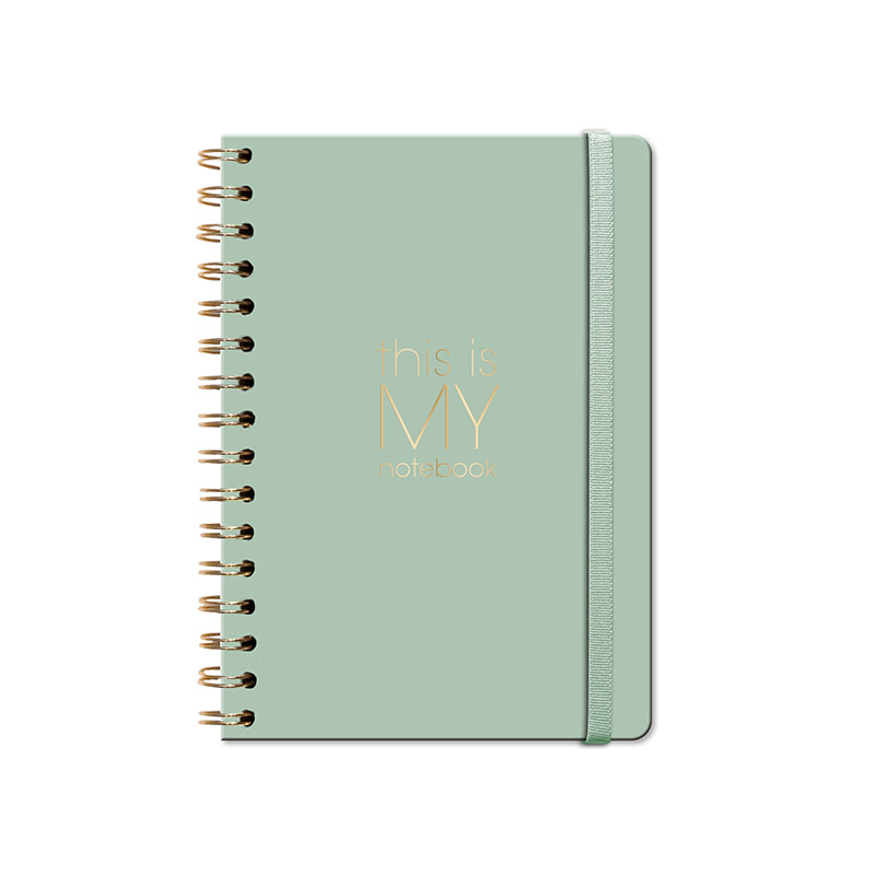 Cuaderno mediano Ecocuero My Notebook Colores