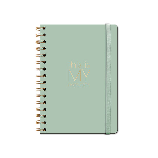 Cuaderno mediano Ecocuero My Notebook Colores