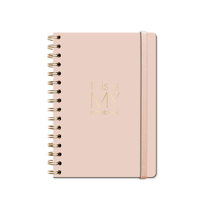 Cuaderno mediano Ecocuero My Notebook Colores