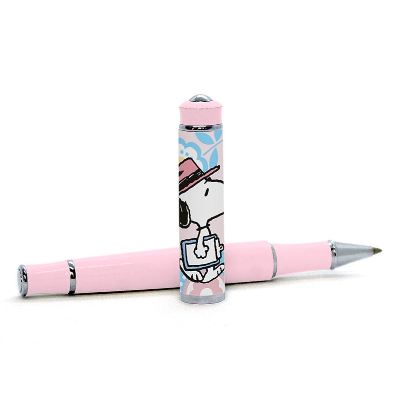 Lapicera roller Snoopy pastel