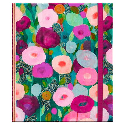 Libreta mediana Tapa Dura Floral