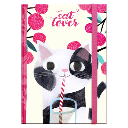 Libreta tapa dura Cat lover